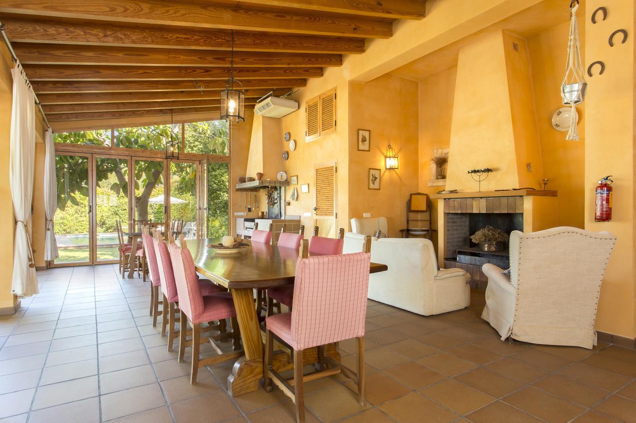 Es Castellet De Bunola Villa Bunyola Eksteriør billede
