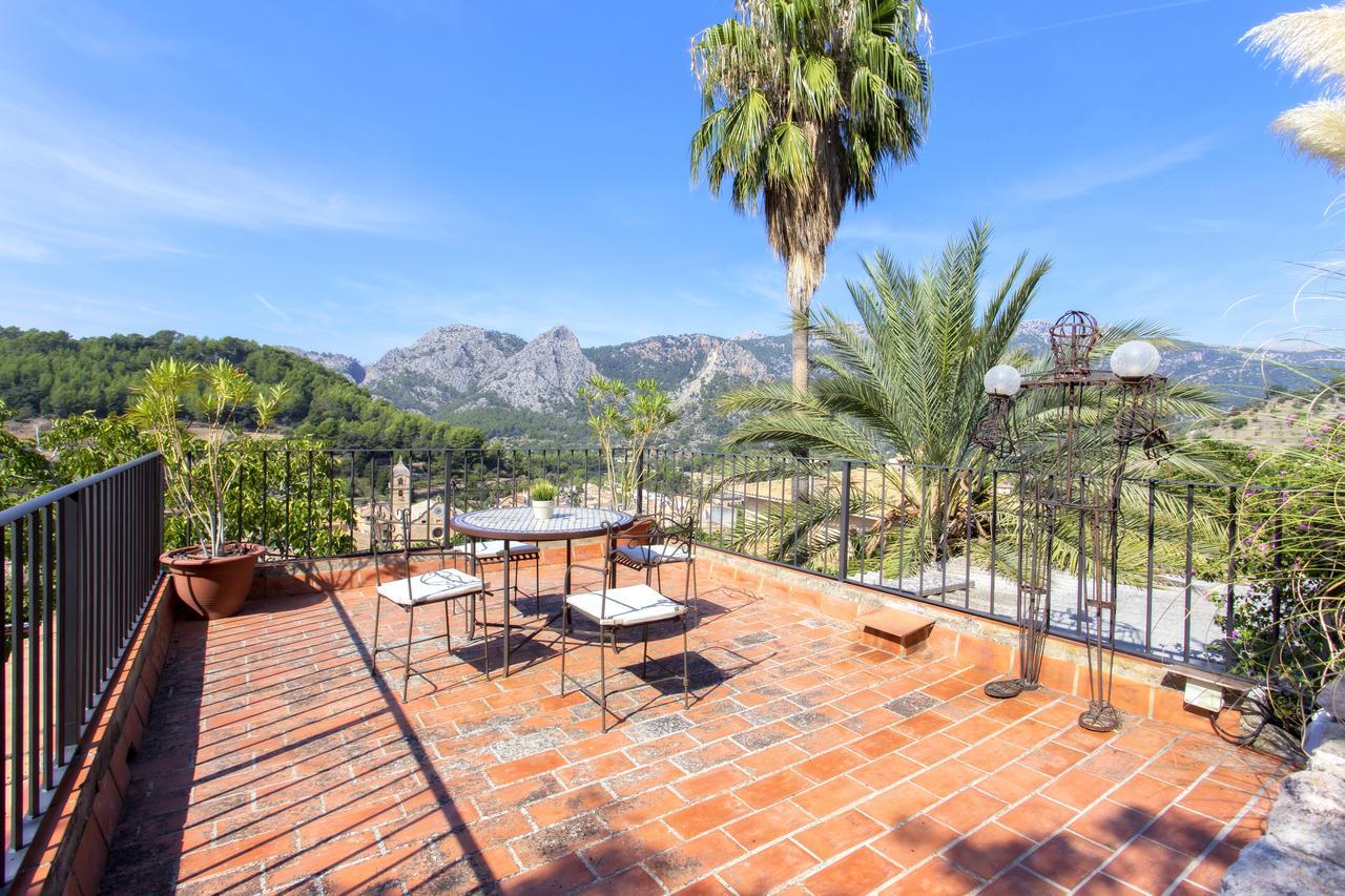 Es Castellet De Bunola Villa Bunyola Eksteriør billede